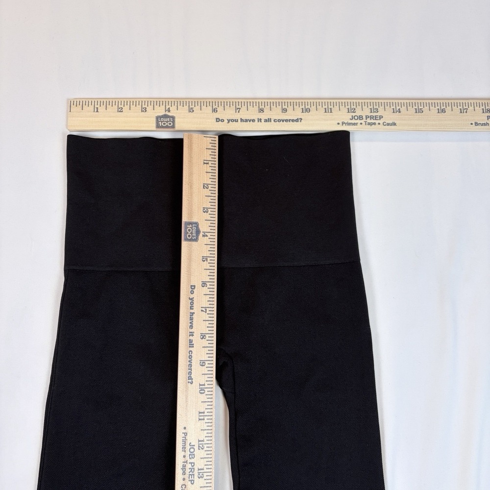 Spanx Leggings Women's Medium Black Look At Me Now Shapewear Ankle 7/8 Seamless - Picture 5 of 7